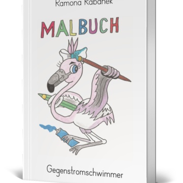 Malbuch: Gegenstromschwimmer