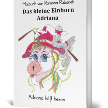 Malbuch: Adriana hilft hexen